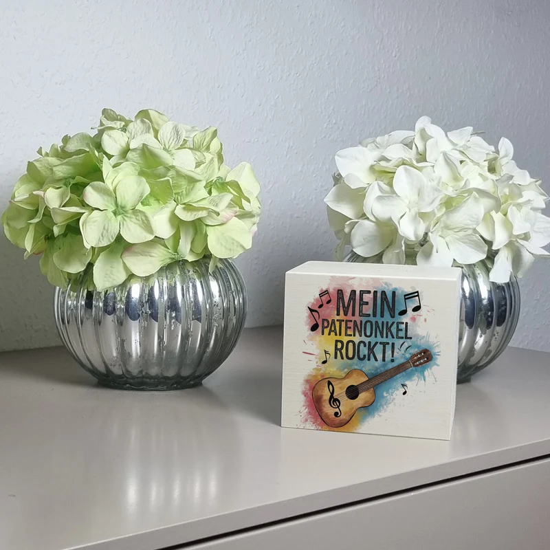 Mein Patenonkel rockt Spardose Gitarre