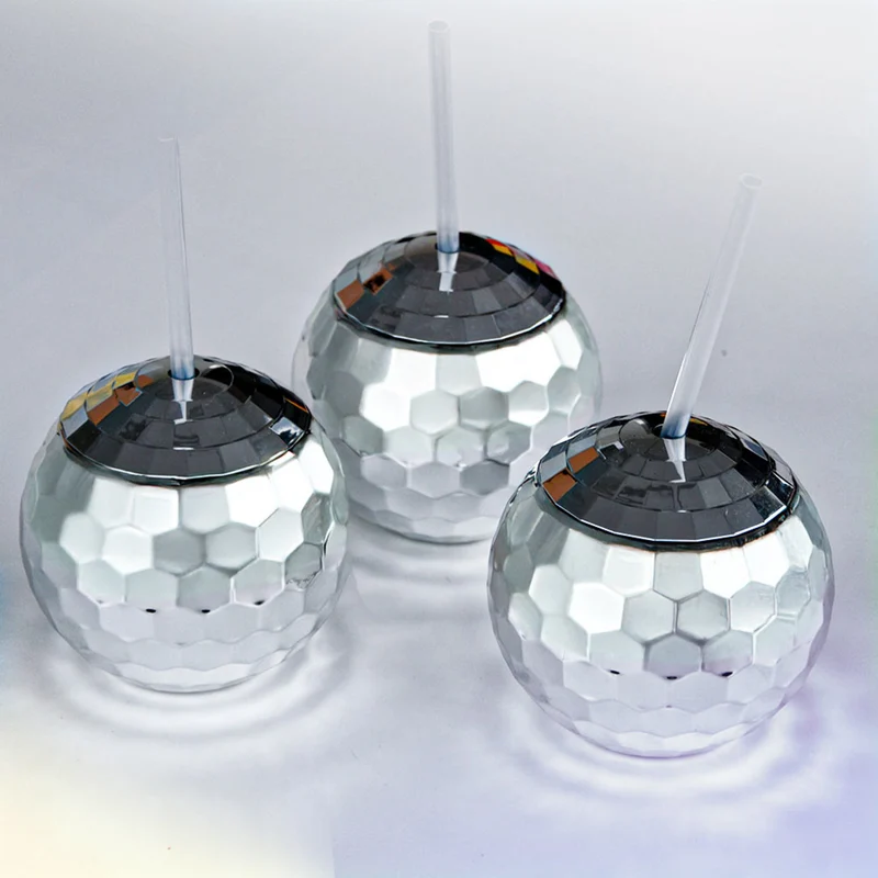 Discokugel Cocktailbecher im 3er Set