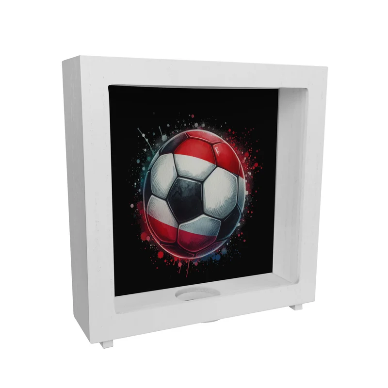 Fußball Österreich Flagge Spardose