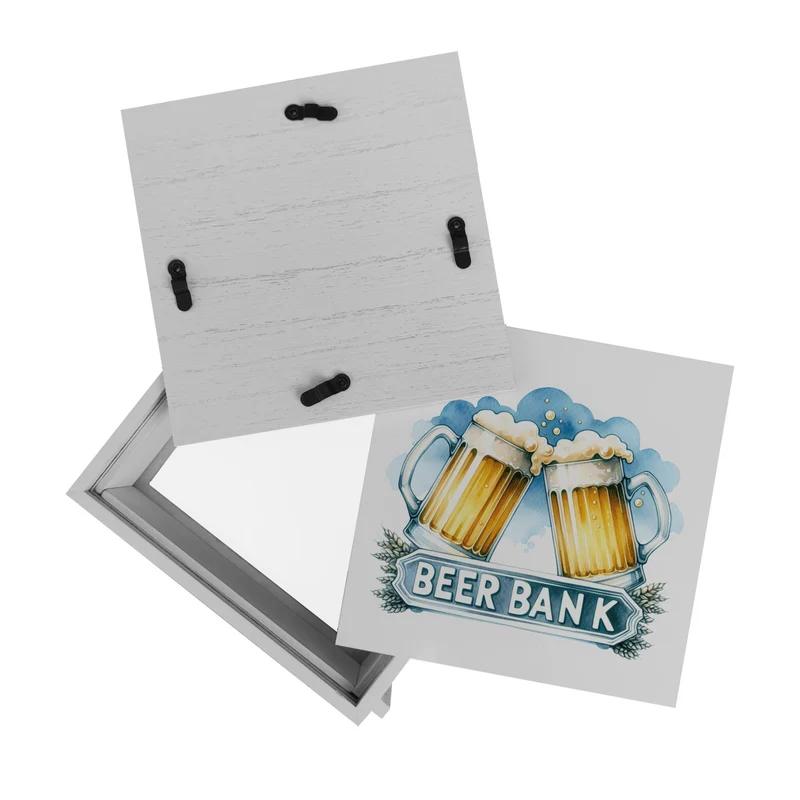 Bier Spardose mit Spruch Beer Bank