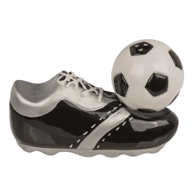 Fußball Salz- und Pfefferstreuer Set