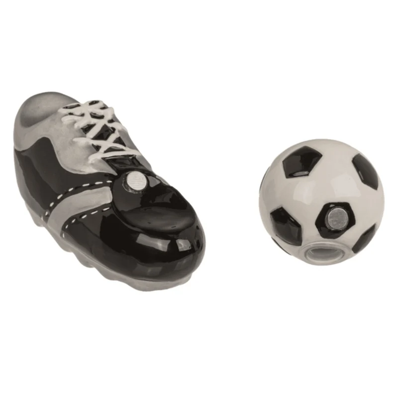 Fußball Salz- und Pfefferstreuer Set