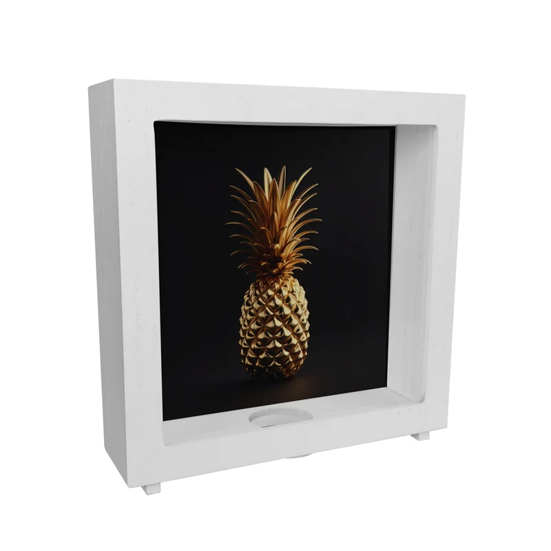 Goldene Ananas Spardose