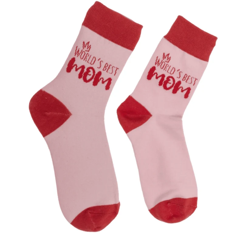 World's Best Mom Geschenkset für Mama - Tasse und Socken