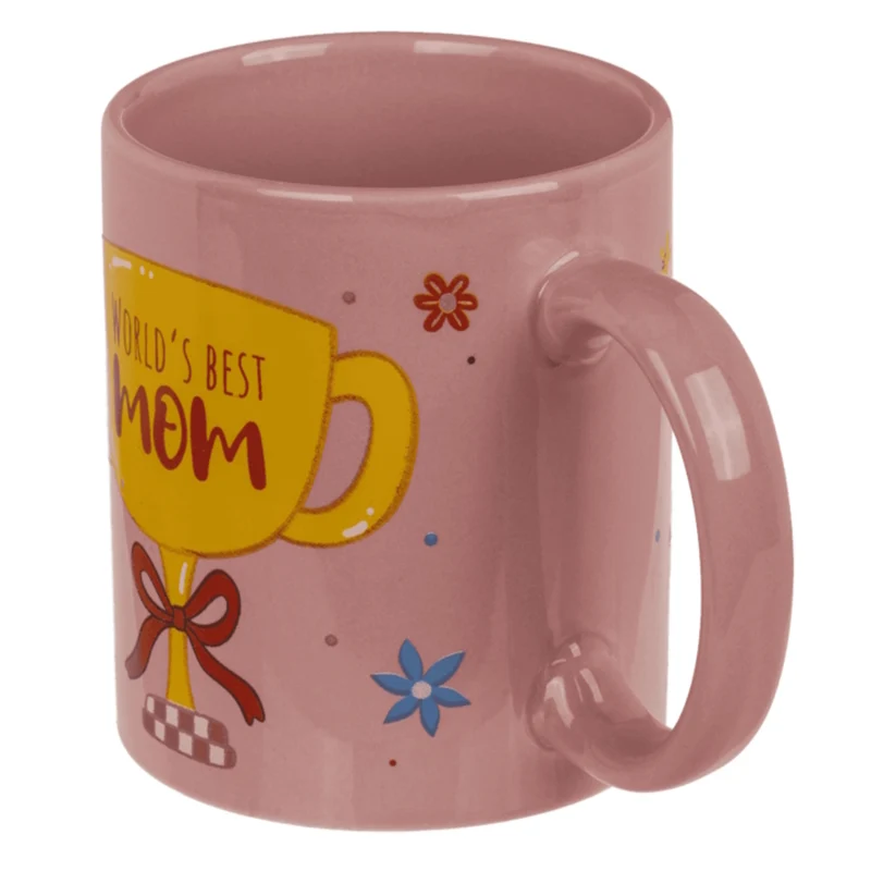 World's Best Mom Geschenkset für Mama - Tasse und Socken