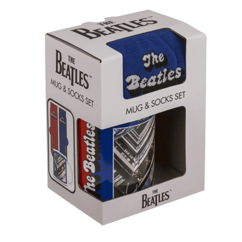 The Beatles Geschenkset für Fans - Tasse und Socken