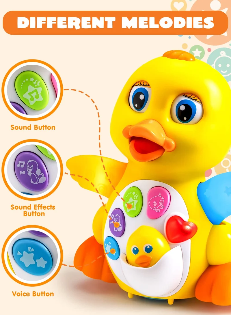 Dancing And Walking Duck Baby Toy