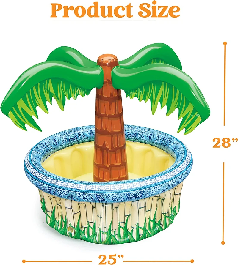 Sloosh - 28" Inflatable Palm Tree Cooler