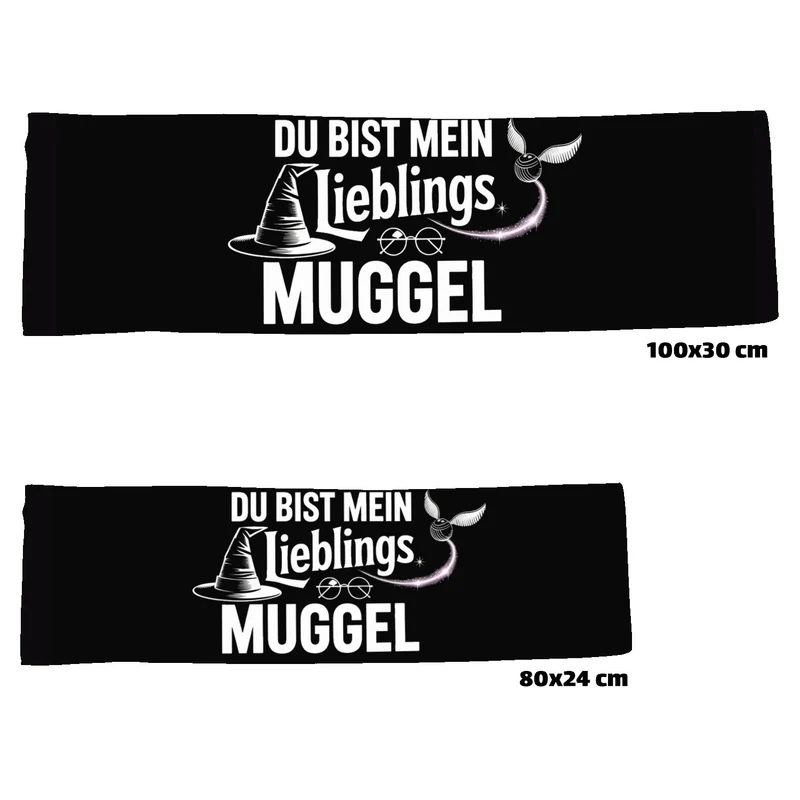 DU BIST MEIN LIEBLINGS MUGGEL Eishandtuch