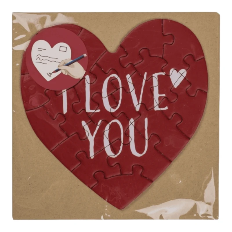 Valentinstag Herz Puzzle in zufälliger Variante