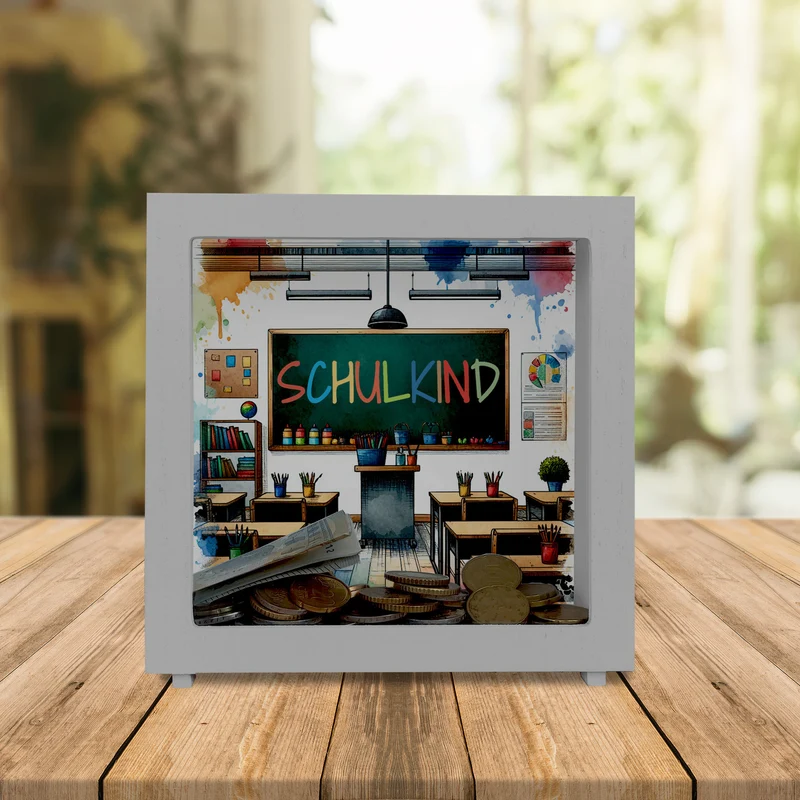 Schulkind Spardose