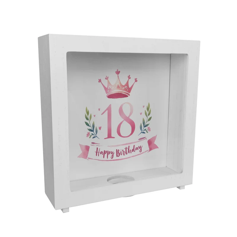 Happy Birthday 18 Krone Spardose