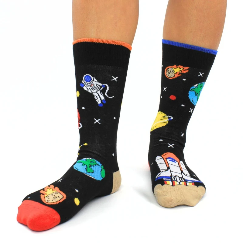Space Explorer Weltraum Oddsocks Socken in 39-46 im 6er Set