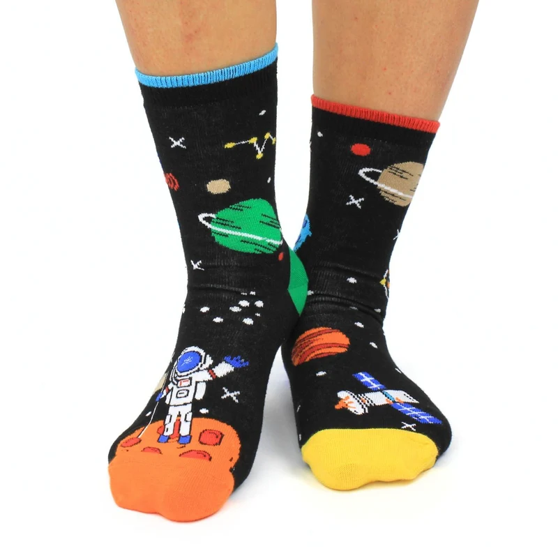 Space Explorer Weltraum Socken in 30,5-38,5 im 6er Set