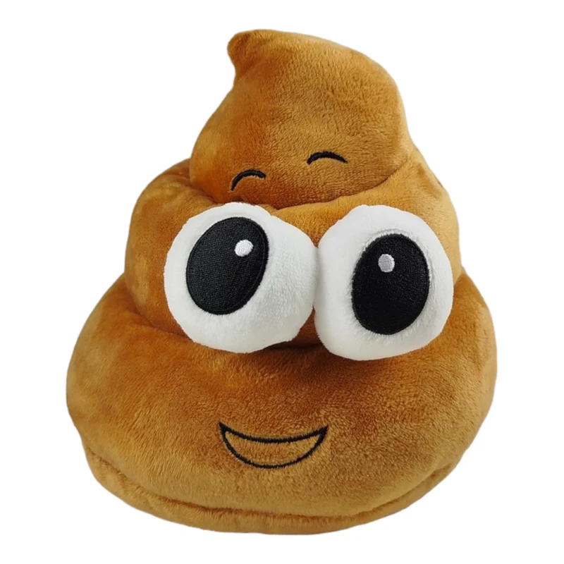 Emoticon Kackhaufen Kissen Poo Dekokissen Scheißhaufen Plüschtier
