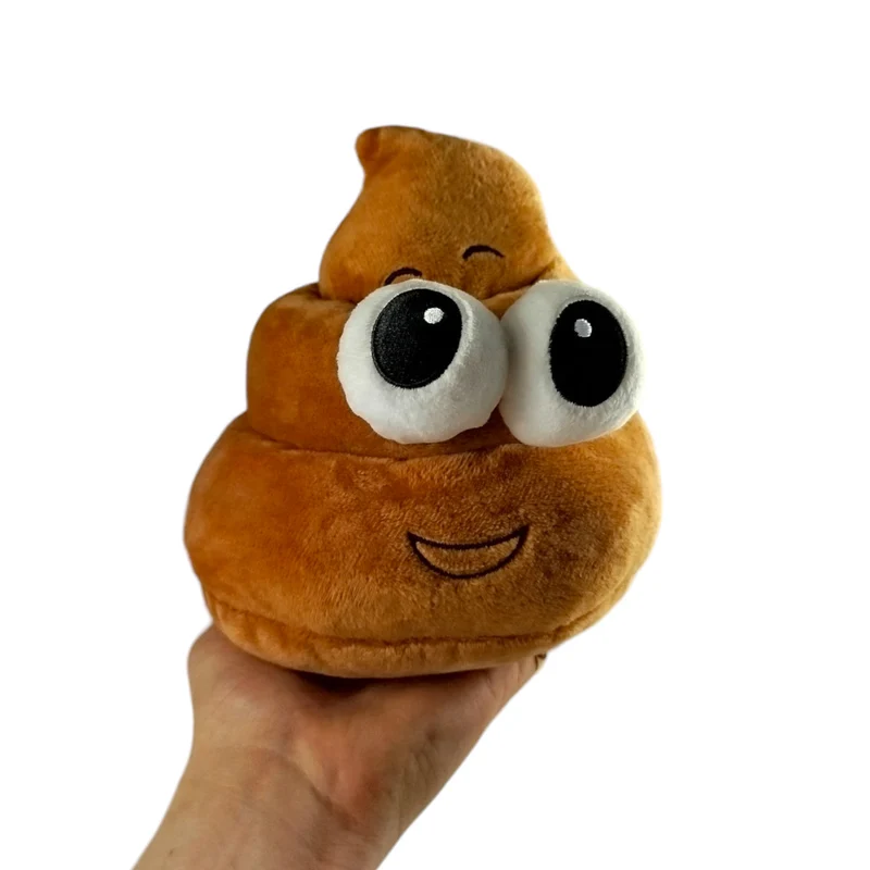 Emoticon Kackhaufen Kissen Poo Dekokissen Scheißhaufen Plüschtier