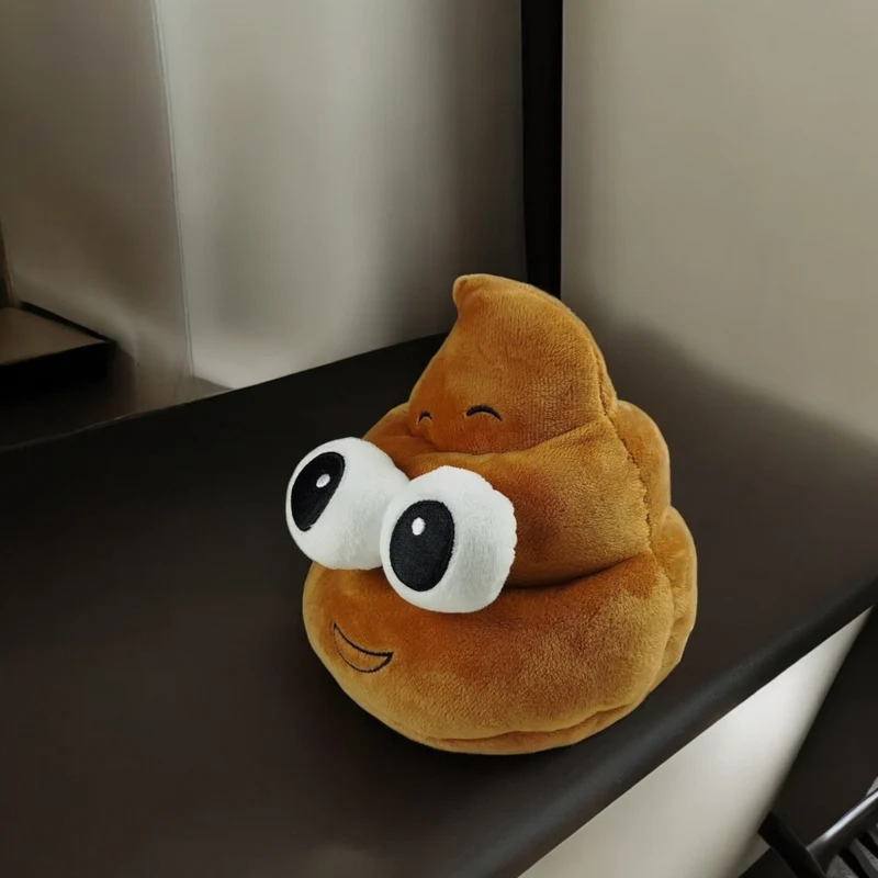 Emoticon Kackhaufen Kissen Poo Dekokissen Scheißhaufen Plüschtier