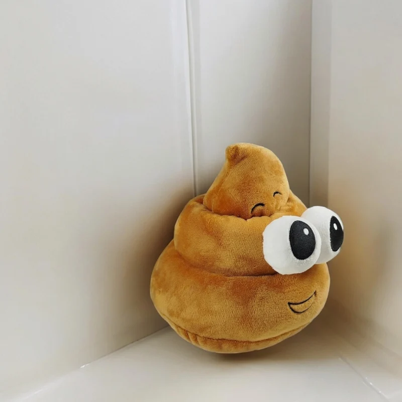 Emoticon Kackhaufen Kissen Poo Dekokissen Scheißhaufen Plüschtier