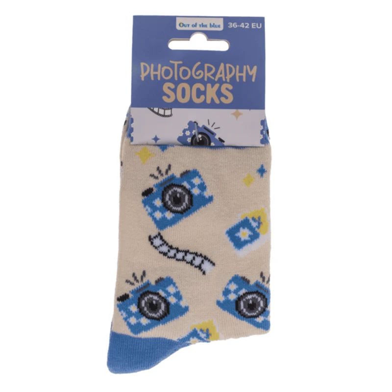 Retro Fotoapparat Socken in 36-42