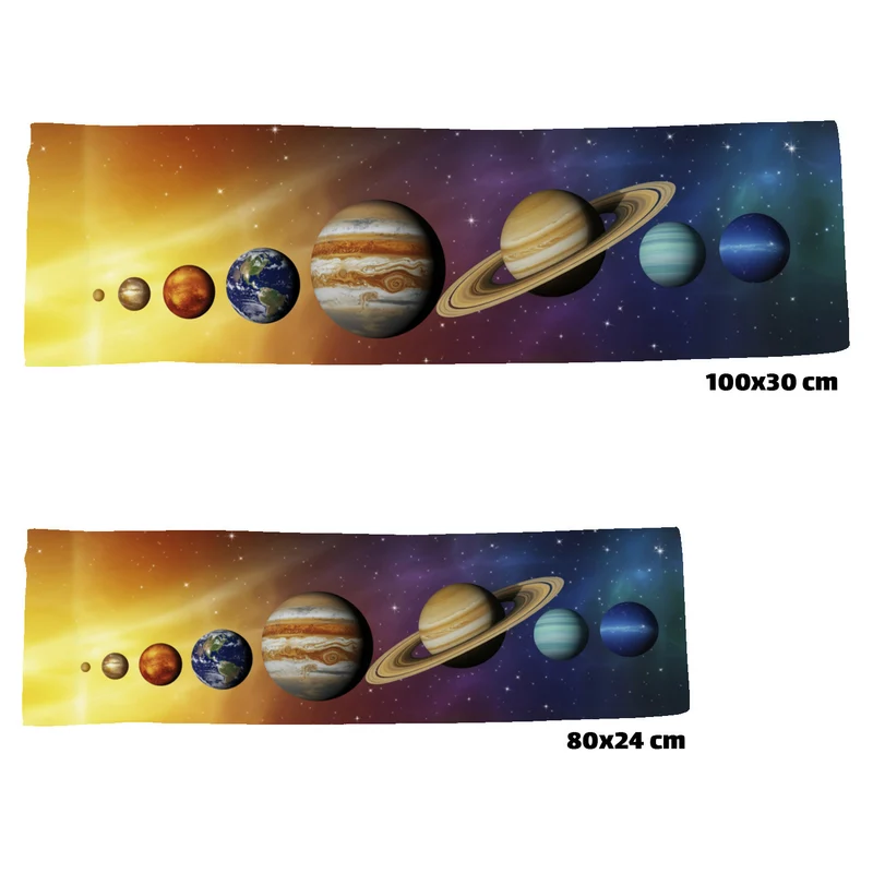 Sonnensystem Eishandtuch für Astronomie-Fans