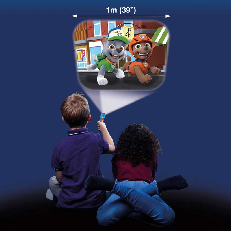 Paw Patrol Taschenlampe für Kinder Taschenlampenprojektor mit 3 Projektorscheiben