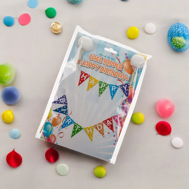 Happy Birthday Kuchendeko Girlanden Geburtstagsdeko in zufälliger Variante