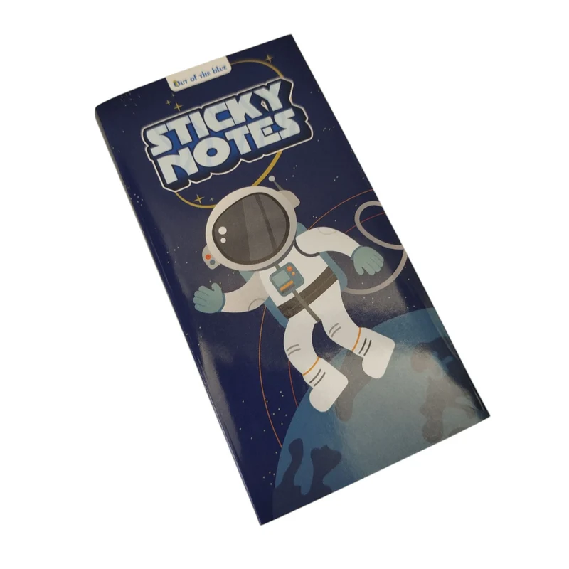 Weltall Haftnotizen Space Klebezettel mit Astronaut