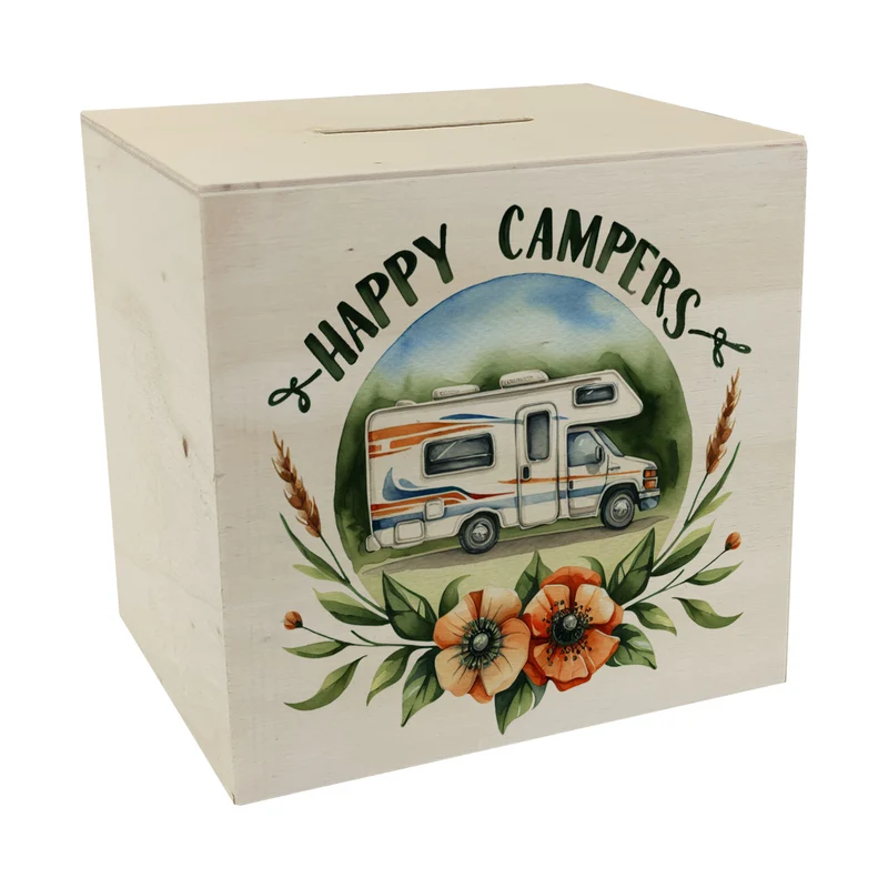 Wohnmobil Happy Campers Spardose