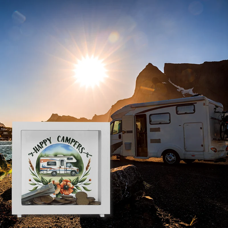 Wohnmobil Happy Campers Spardose