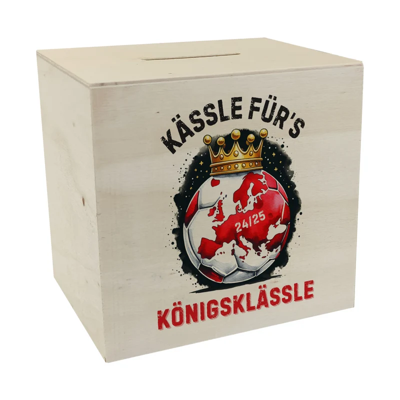 Stuttgart Europa Spardose mit Spruch Kässle fürs Königsklässle