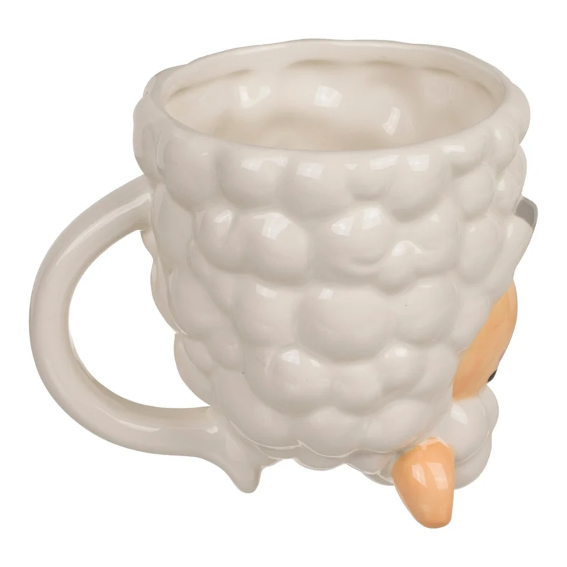 Schaf kopfüber Kaffeebecher Bauernhoftiere Tasse aus Keramik