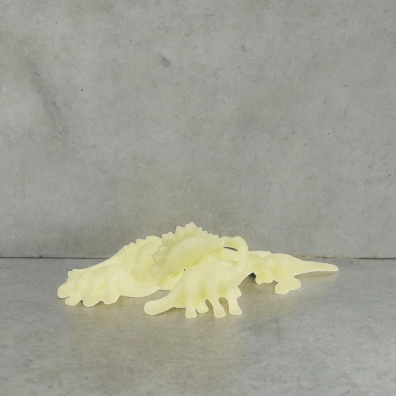 3D-Dinosaurier Leuchtsticker Glow in the Dark Dino Leuchtaufkleber im 8er-Set