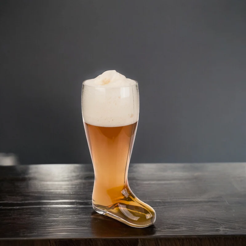 XXL Bierstiefel Bierglas für 2 Liter Bier Deko Bierkrug