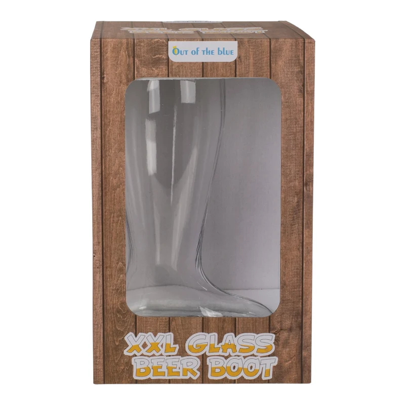 XXL Bierstiefel Bierglas für 2 Liter Bier Deko Bierkrug