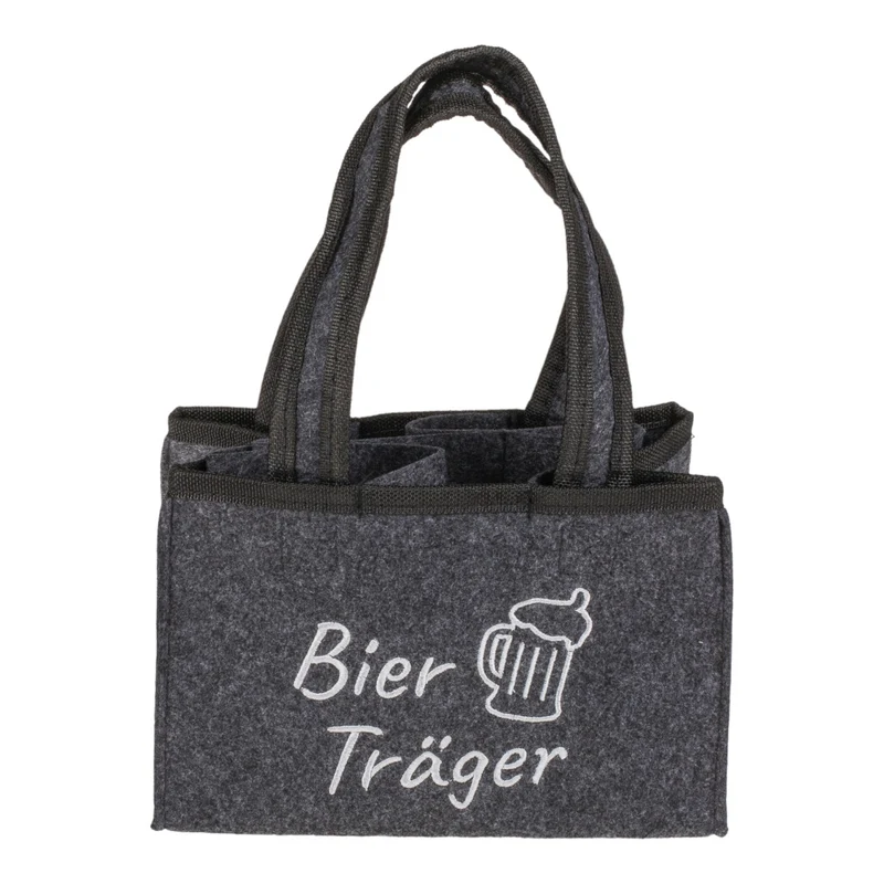 Bier-Träger Getränke Tragetasche für 6 Flaschen