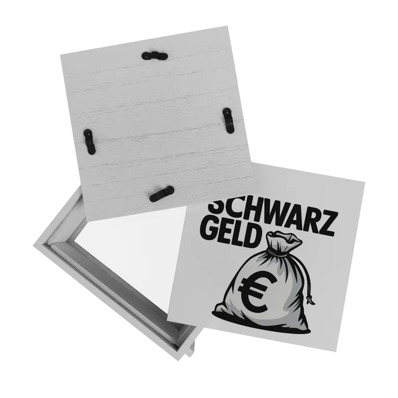 Euro-Sack SCHWARZ GELD Spardose