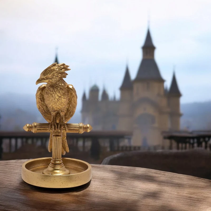 Harry Potter Fawkes Schmuckständer Albus Dumbledore's Phoenix Figur