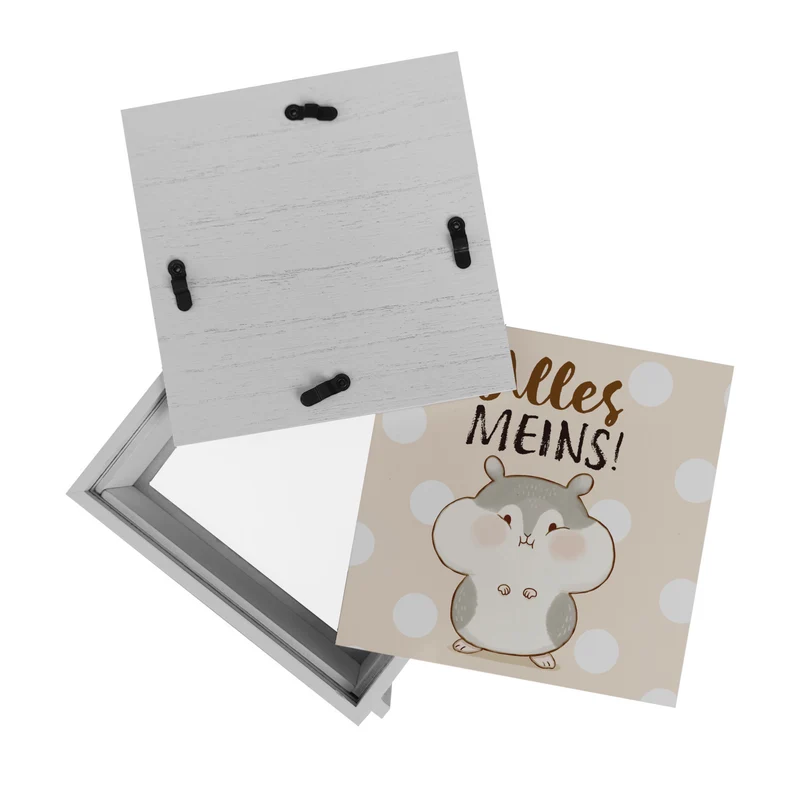 Hamster Spardose mit Spruch Alles meins