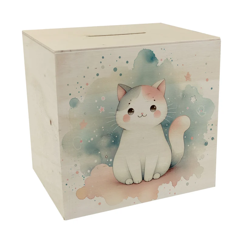 süße Katze Spardose
