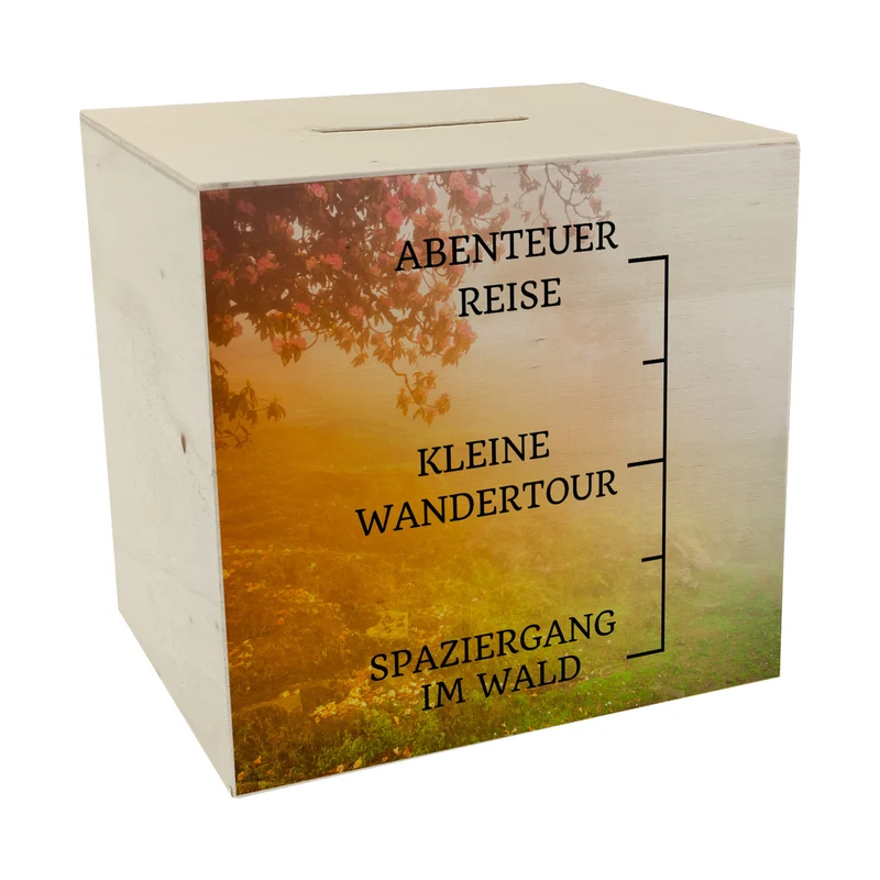 Wander Abenteuer Spardose