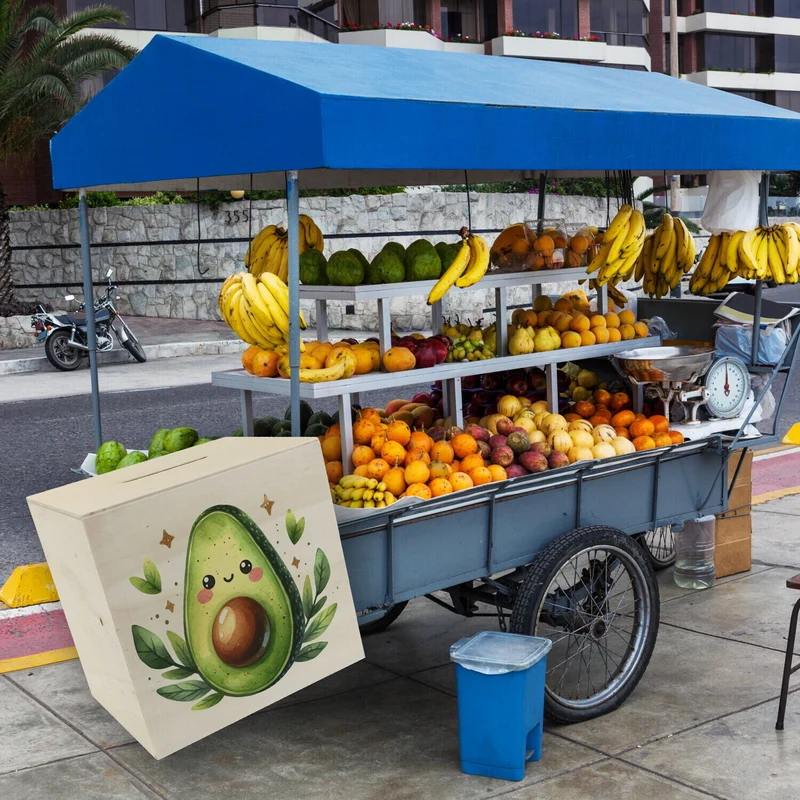 Avocado Spardose