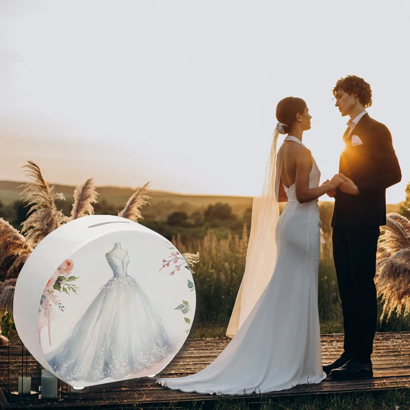 Brautkleid Spardose