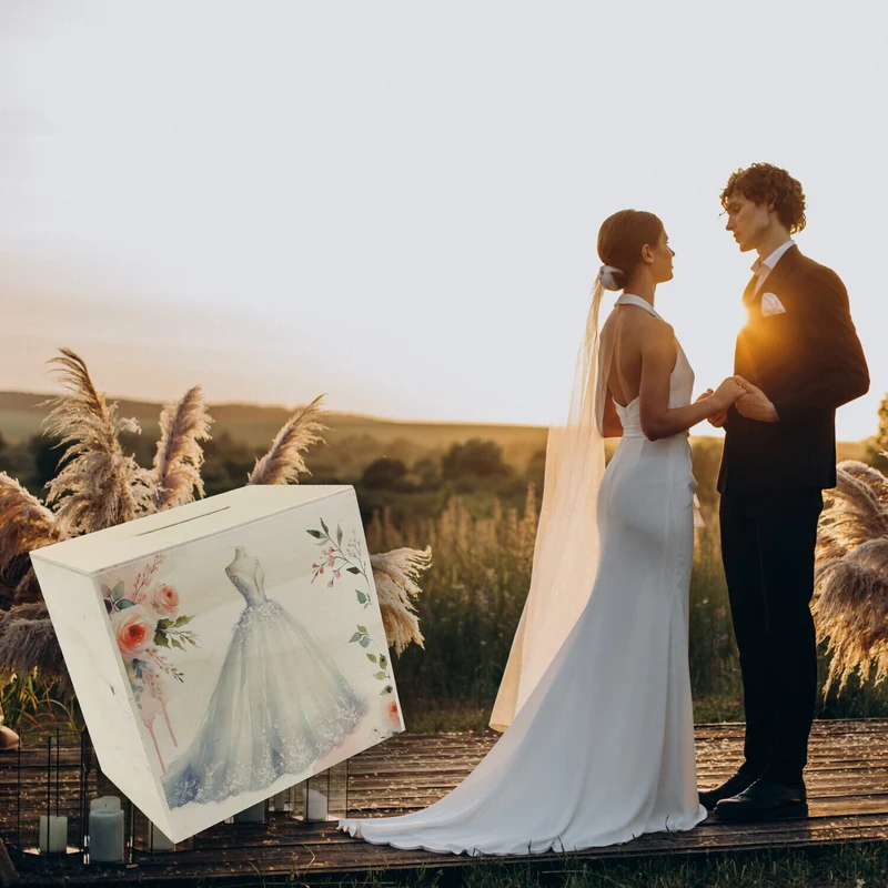 Brautkleid Spardose