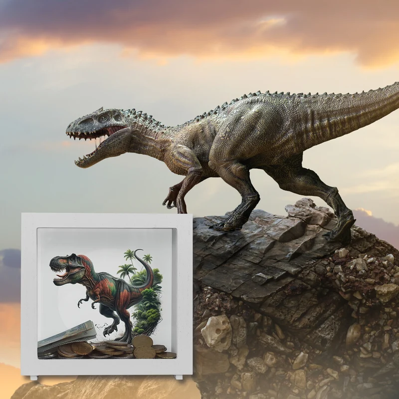 T-Rex Dinosaurier Spardose