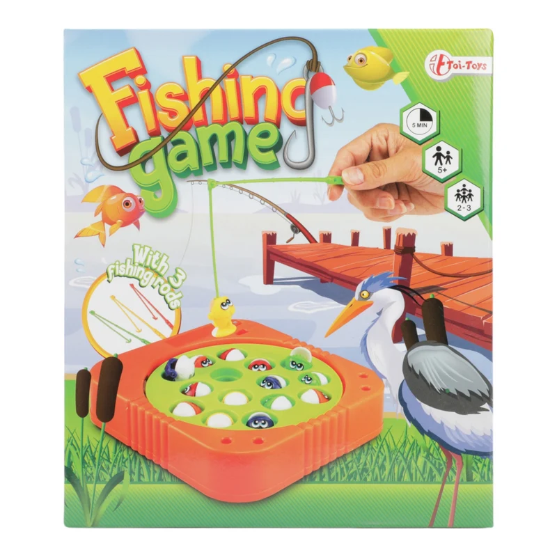 Elektronisches Fische Angelspiel mit drei Angelruten