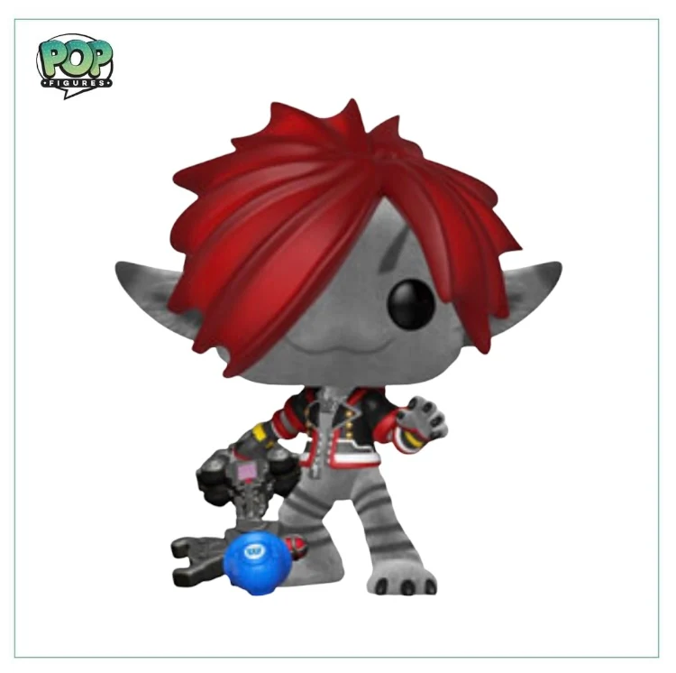 Sora (Monsters, Inc. Flocked) #485 Funko Pop! Kingdom of Hearts, BoxLunch Exclusive