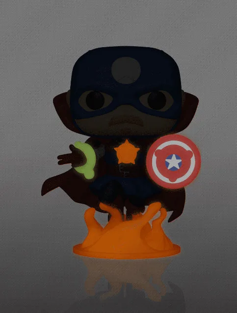 Soldier Supreme (Glow in the Dark) #679 Funko Pop! - Infinity Warps - Walgreens Exclusive