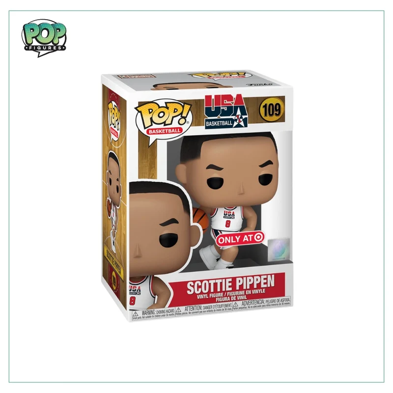 Scottie Pippen #109 Funko Pop! - USA Basketball - Target Exclusive