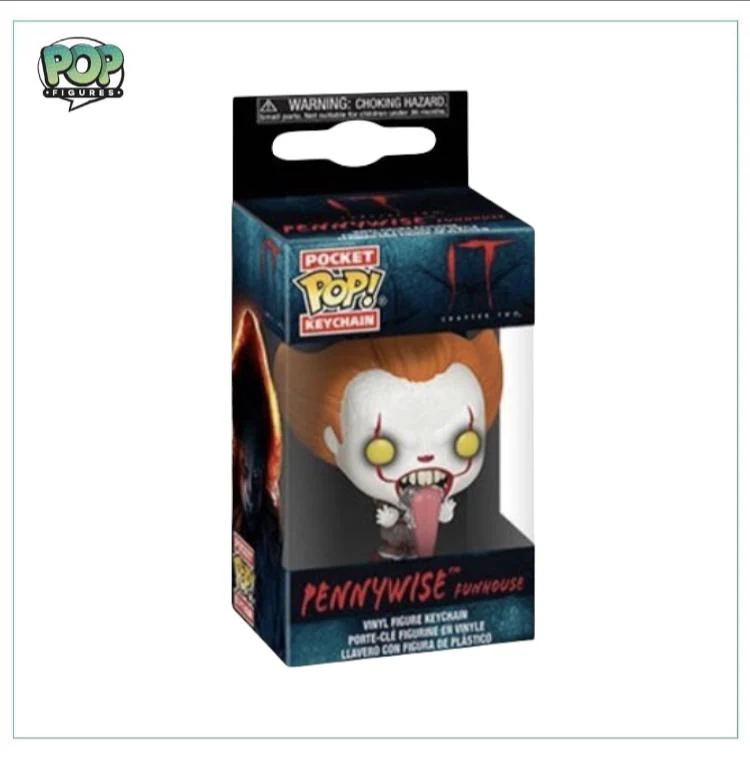 Pennywise Funhouse Pocket Pop Keychain! IT Chapter 2