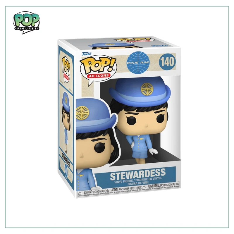 Stewardess #140 Funko Pop! AD Icons: Pan Am